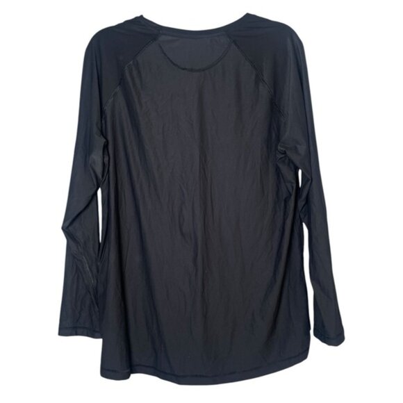 Carhartt XL Men Shirt Long Sleeve Force Modern Fit Black Athletic Work Top Light - Picture 7 of 9